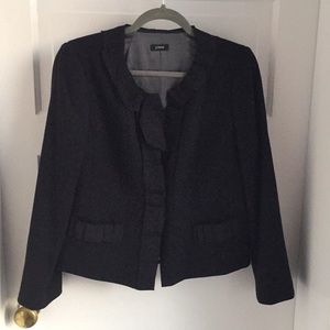 JCREW lined women’s boxy jacket/blazer in black M
